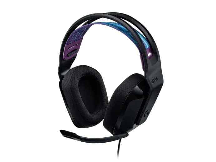 LOGITECH DIADEMA GAMING G335 Plug 3.5mm Negra