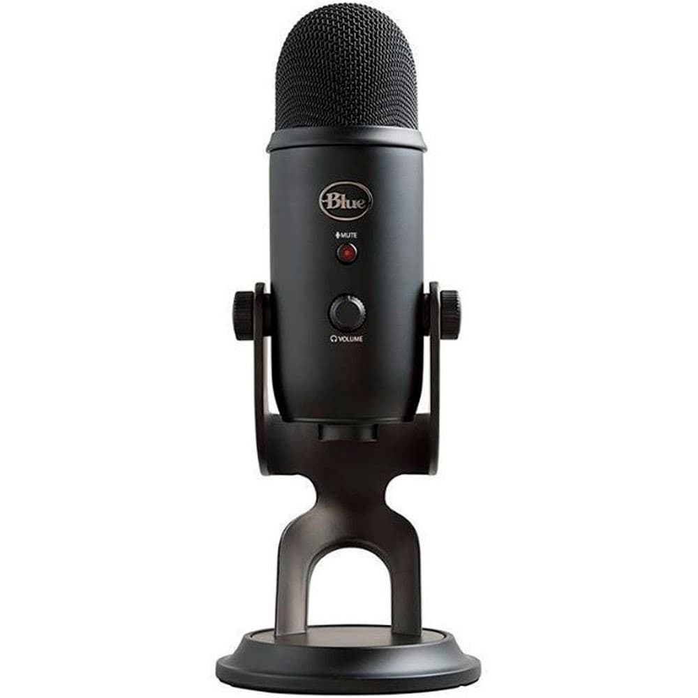 LOGITECH Microfono logitech Yeti USB-Blackout Edition