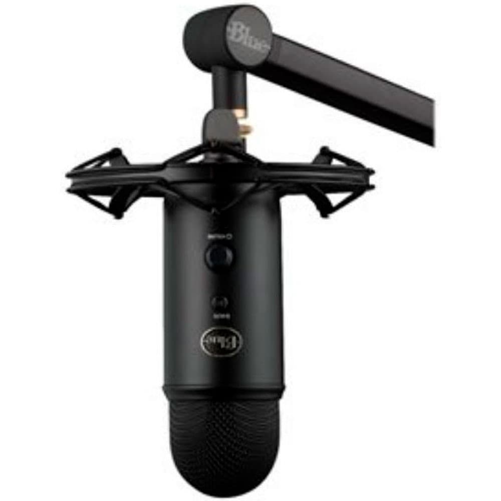 LOGITECH Microfono logitech tipo streaming profesional Yeticaster Negro