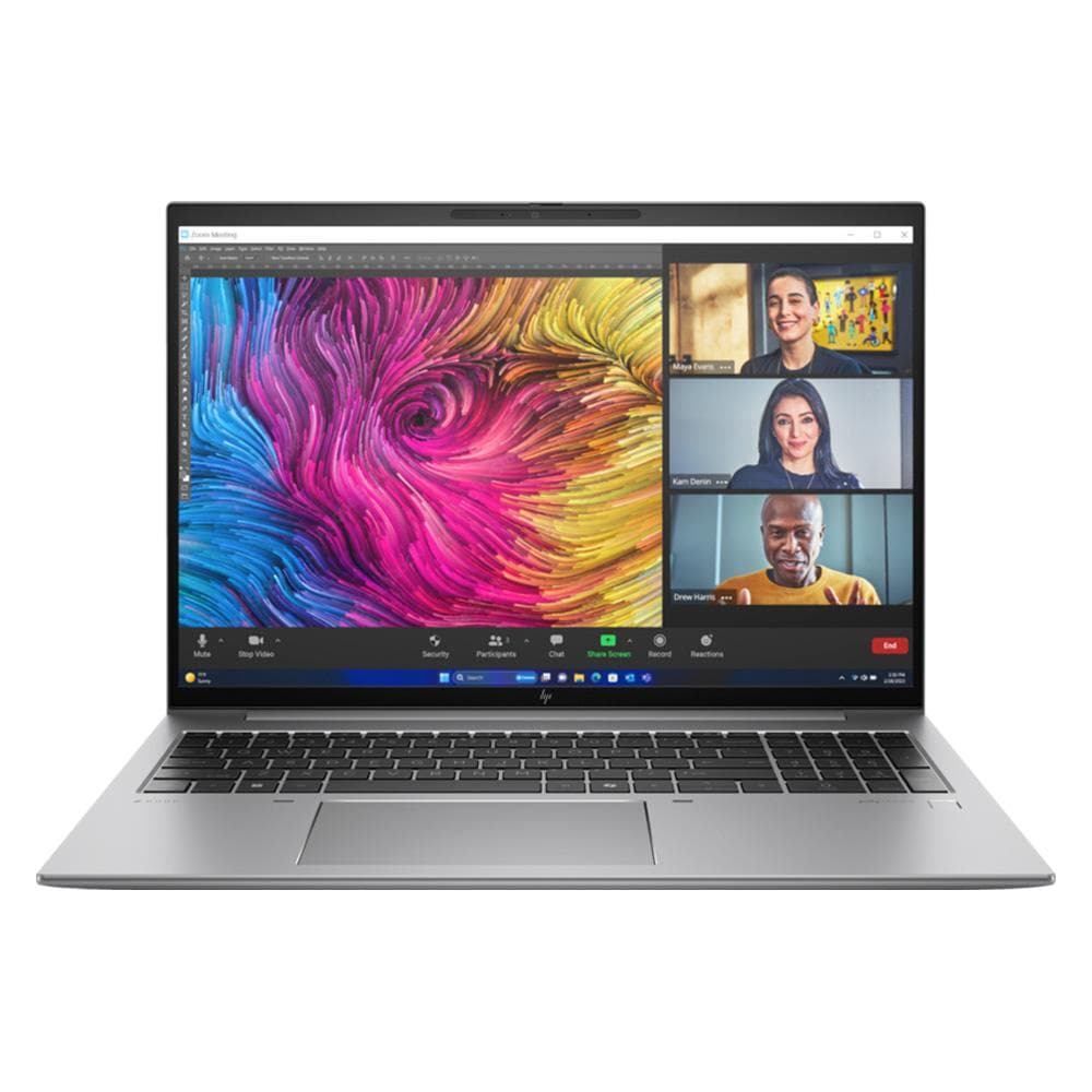 HPWORKSTATION HP ZBook Firefly 16 G11, Intel® Core™ Ultra 7 processor 155H (6 Performance Cores Max turbo 4.80GHz + 8 Efficient Cores Max Turbo 3.8GHz), 24MB Intel SmartCache, Intel® Iris® Xe Graphics, NVIDIA RTX A500 Laptop GPU (4 GB GDDR6 dedicated), 32GB (2x16GB) DDR5-5600 nECC SODIMM Max. 64GB, SSD 1TB PCIe NVMe Value, WLAN I AX211 Wi-Fi6e 160MHz +BT 5.3