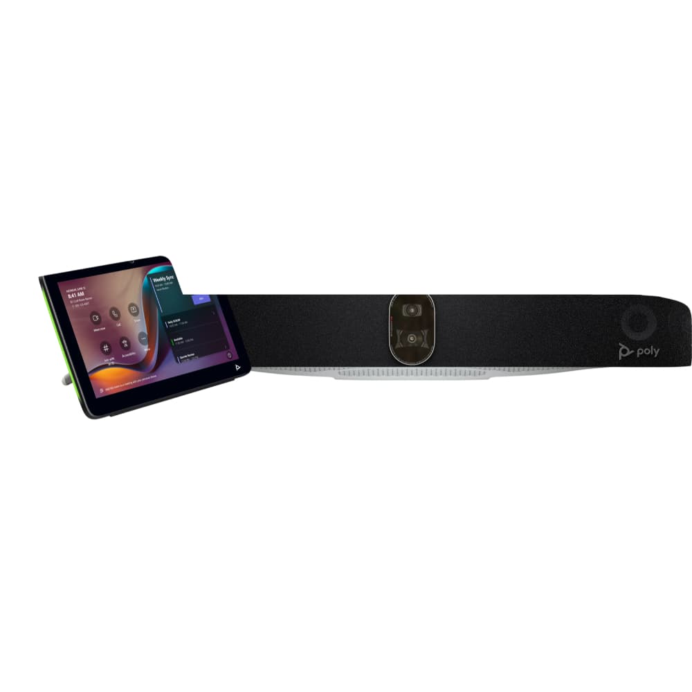 HP POLY Poly Studio X72 All-In-One Video Bar with TC10 Controller Kit