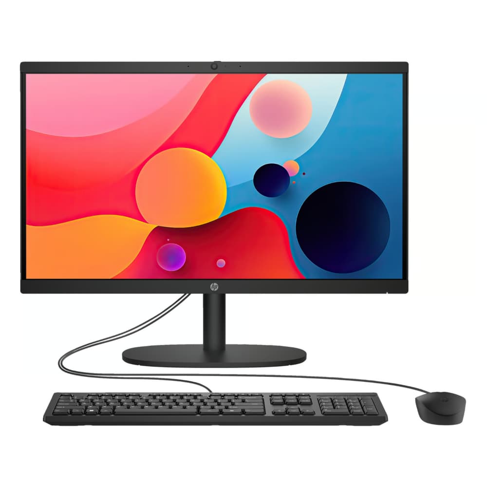 HPPCSCONSUMO HP AIO 22-dg0011la INTEL PROCESSOR N100 (ALDER LAKE-N) RAM 8GB (1x8GB) DDR5 4800 NECC/SSD 256G 2280 PCIe NVMe Value/Non-Touch/21.5 FHD Antiglare VA/UMA/Jet Black no card reader - HD Camera/FREEDOS