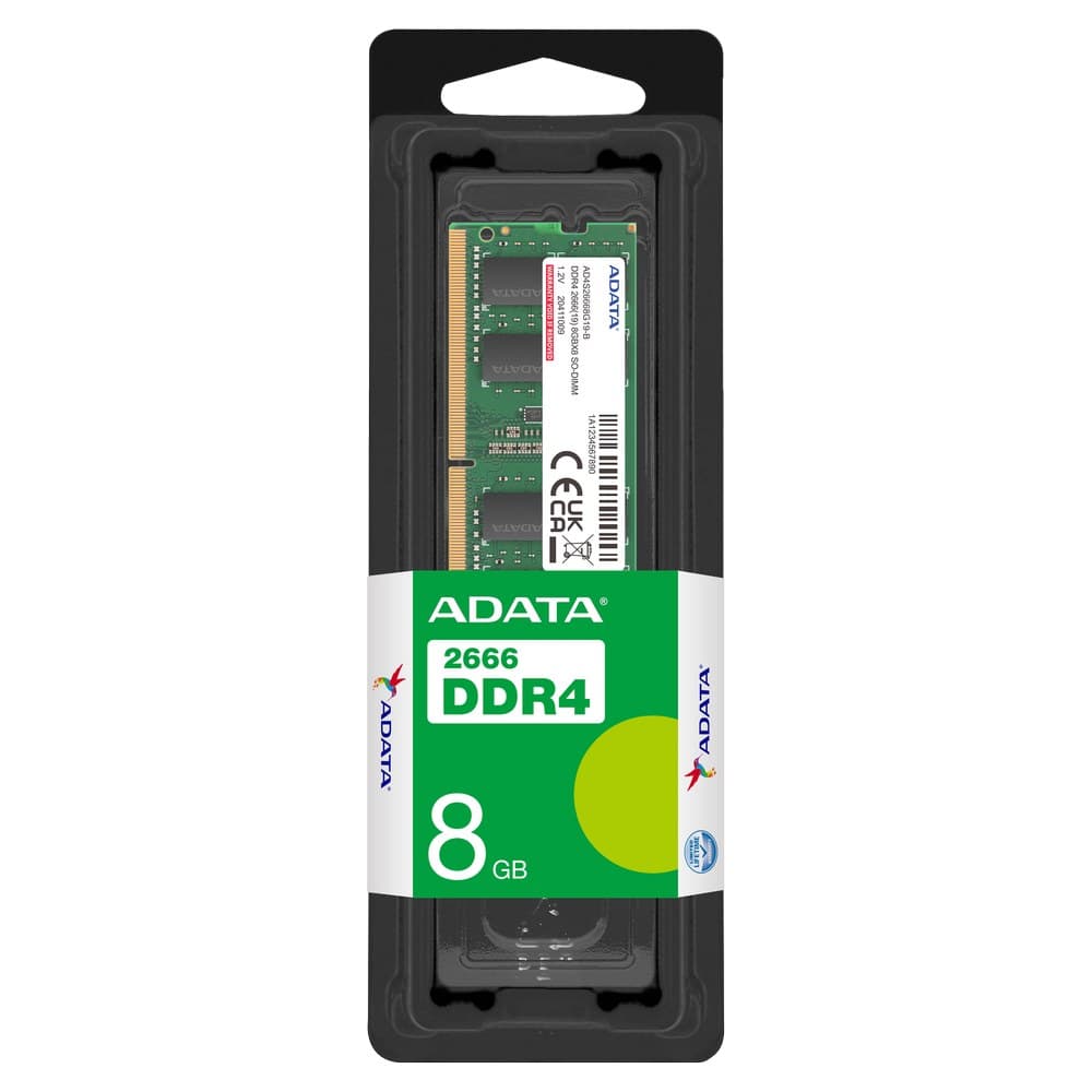 ADATA Memoria RAM ADATA Portatil DDR4 8GB Bus 2666