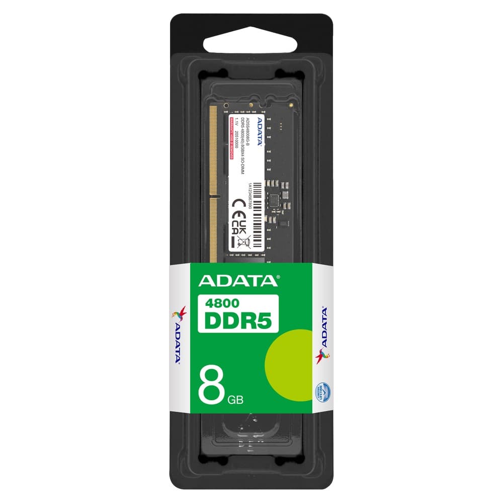 ADATA MEMORIA ADATA RAM PORTATIL DDR5 8GB BUS 4800