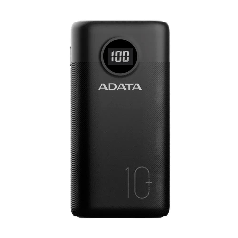 ADATA Power Bank 10000mAh Azul digital /2 puertos usb quick charge + 1 Puerto Tipo C entrada y salida