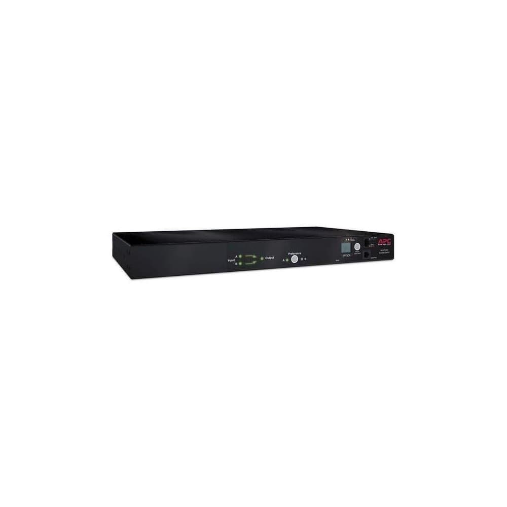 APC Rack ATS, 16A, 230V, (2)IEC 309 in, (1)IEC 309 Out