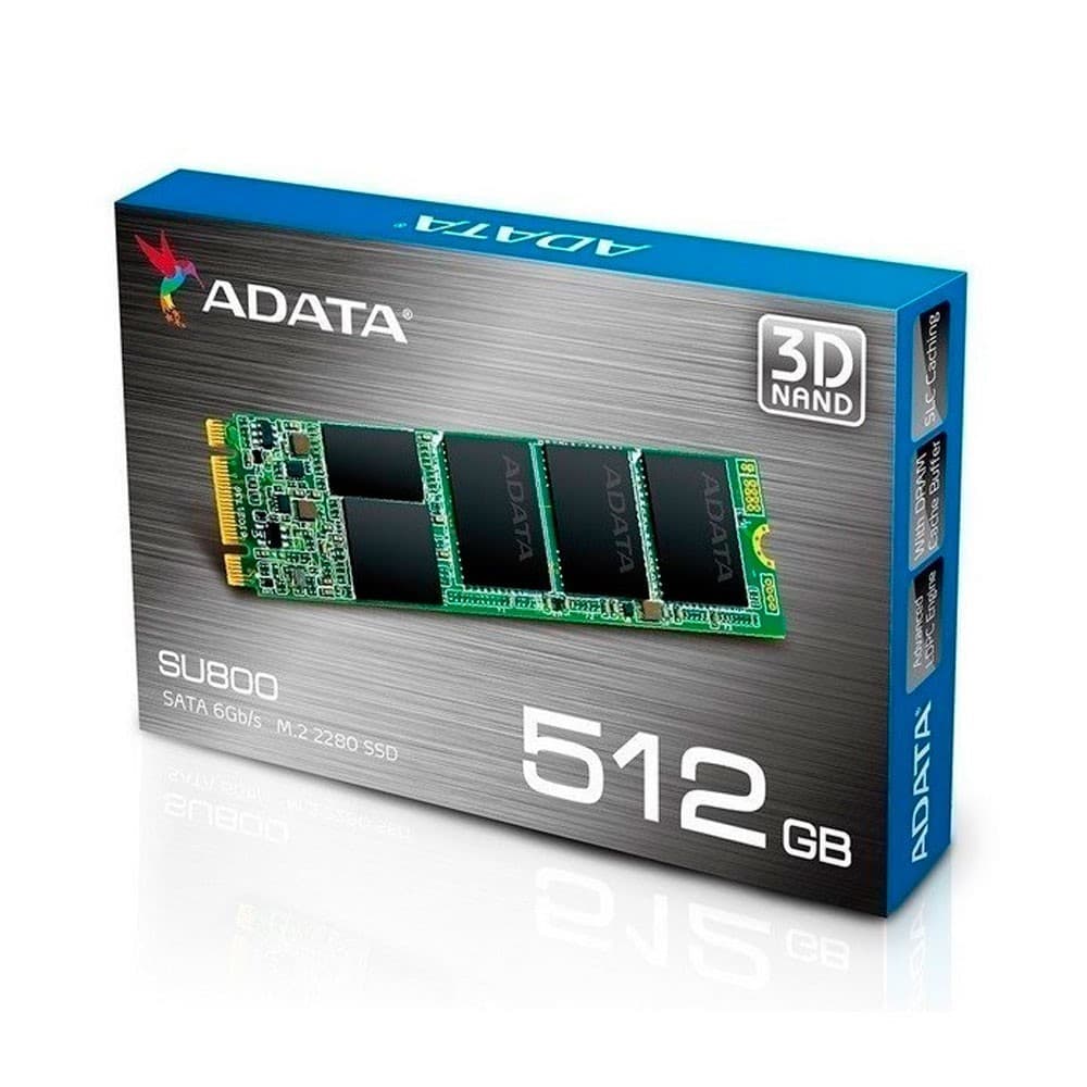 ADATA Disco Ssd Adata Asu800Ns38-512Gt-C 512Gb M2