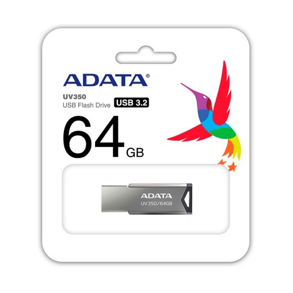 ADATA Memoria USB ADATA 64GB COLOR Plata