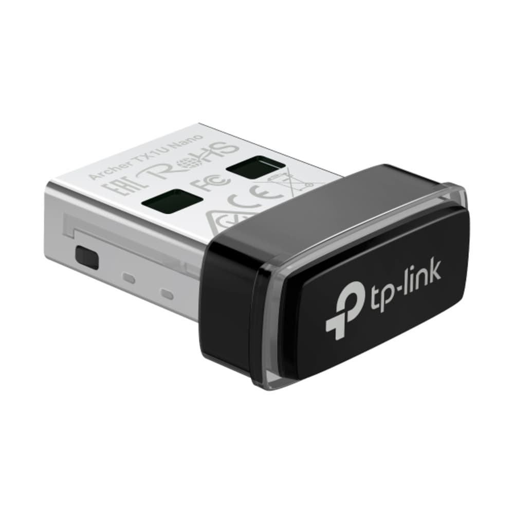TPLINK Adaptador USB Inalámbrico TP-Link Archer TX1U Nano Wi-Fi 6