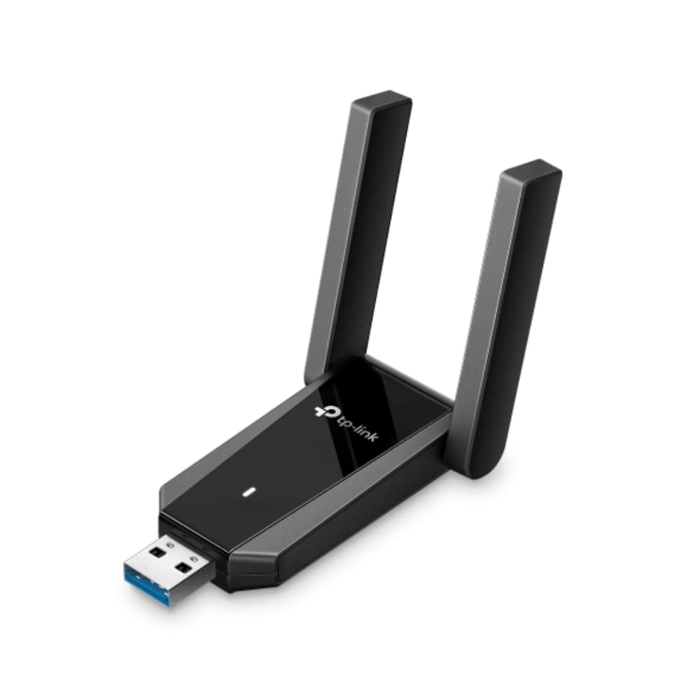TPLINK Adaptador TPLINK USB Wi-Fi 6 de doble banda de alta ganancia AX1800