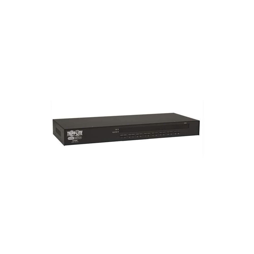 TRIPPLITE KVM NETCONTROLLER USB/PS2 16 puertos. Instalación 1U en rack. Controla16 computadoras mediante un mo