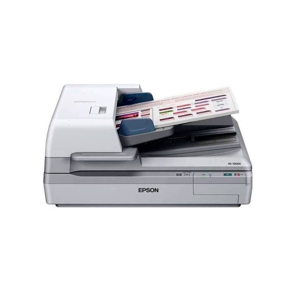 EPSON Escáner Epson WorkForce DS70000 Cama plana con ADF (A3) Blanco