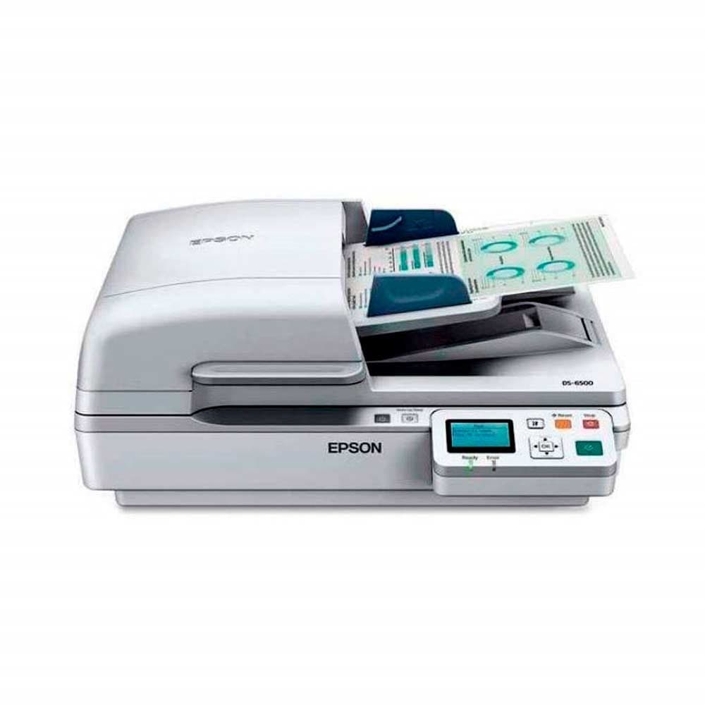 EPSON Escáner EPSON WorkForce DS 6500 Cama Plana COLOR Blanco