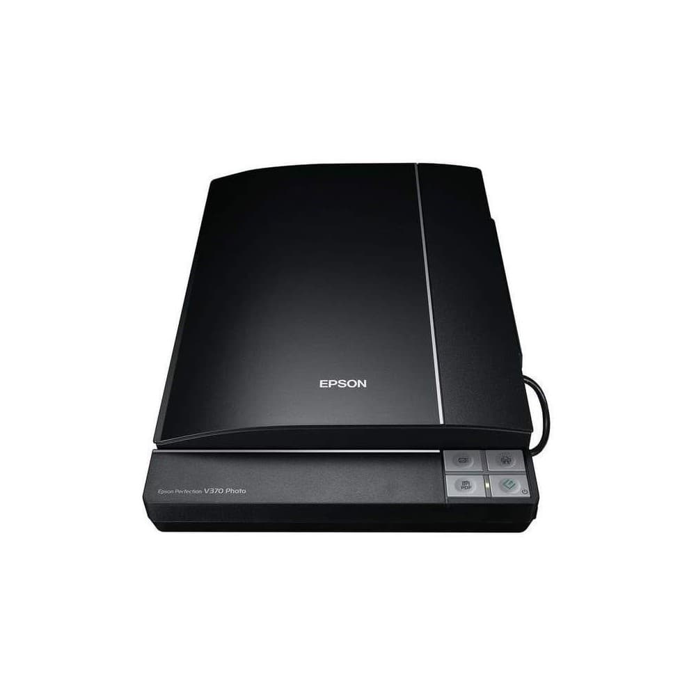 EPSON Escáner Epson fotográfico V370 cama plana/ con unidad de transparencias (6 Negativos/4 Diapositivas35mm)