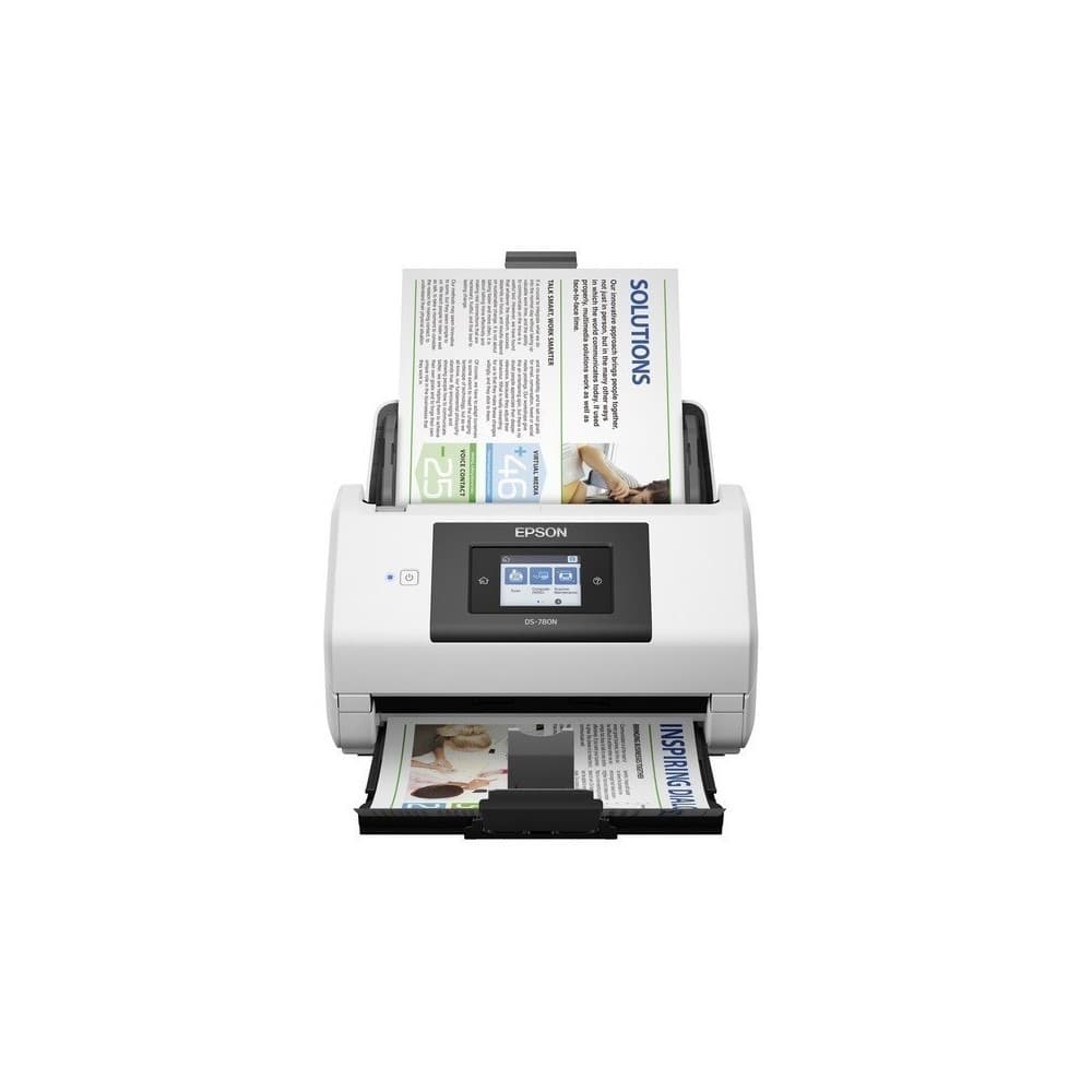 EPSON Escáner Epson WorkForce DS-780N/ Pantalla tácti Vertical Blanco