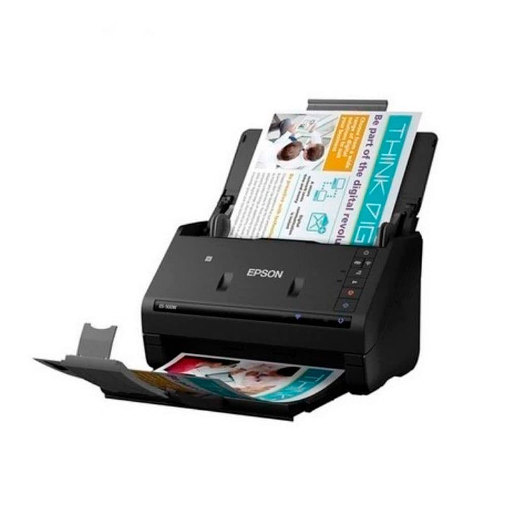 EPSON Escáner Epson WorkForce ES-500W vertical con WiFi Blanco