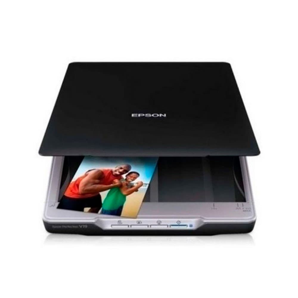 EPSON Escáner Epson fotográfico V19 Epson cama plana Negro