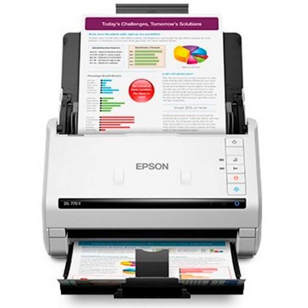 EPSONCORPORATIVO Escáner Epson WorkForce DS-770ll vertical - Blanco