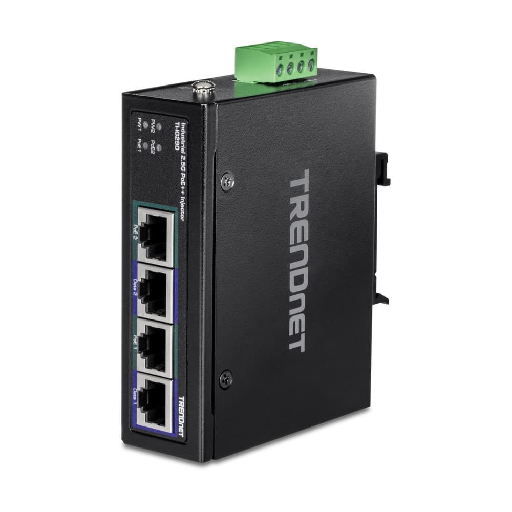 HP POLY Poly PoE++ 65W 2.5G Adapter with 3.66m CAT6A Cable and Power Cord Poly PoE++ 65W 2.5G Adapter with 3.66m CAT6A Cable and Power Cord