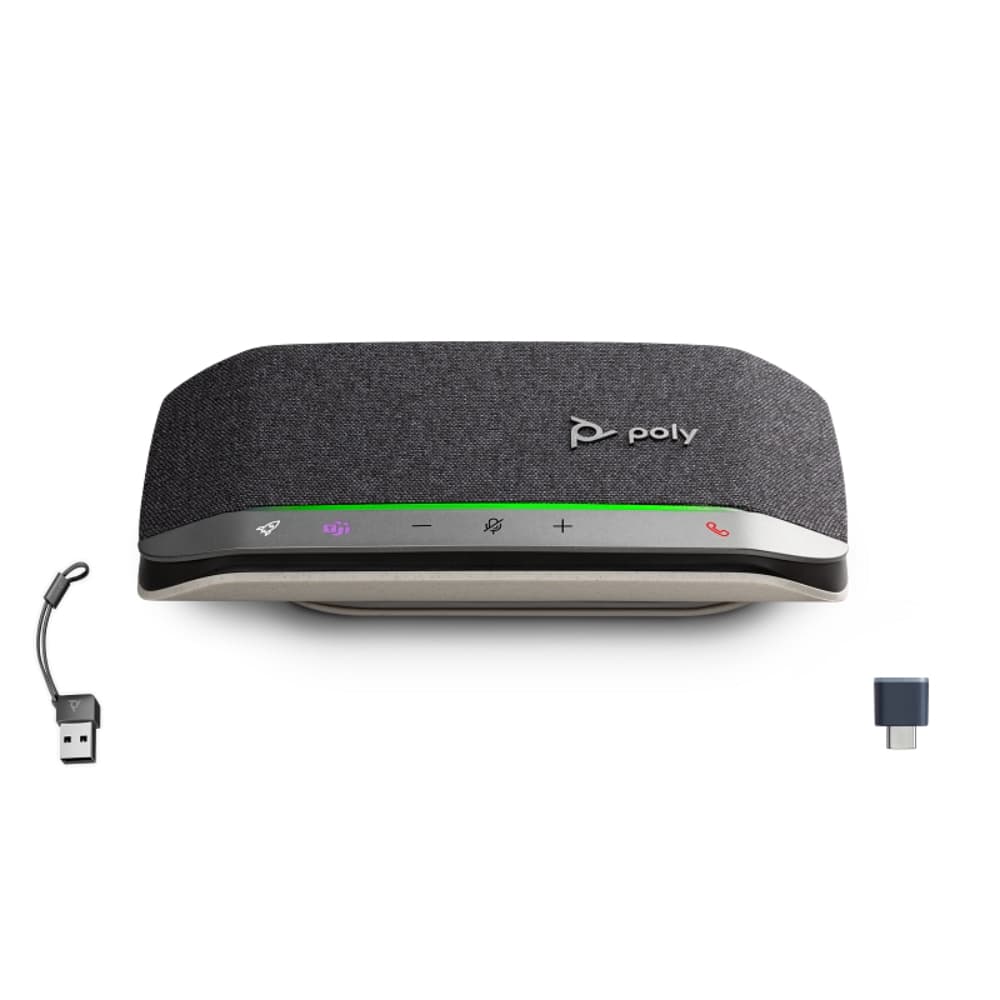 HP POLY Poly Sync 20+M SPKPHN USB-C/A Poly Sync 20+M Speakerphone USB-C/A Adapter WW