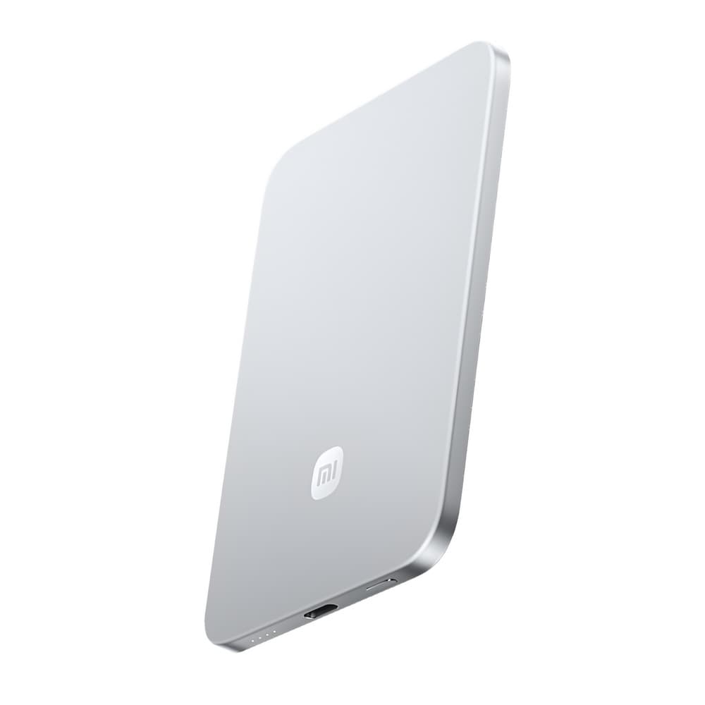 XIAOMI ECO Xiaomi UltraThin Magnetic Power Bank 5000 15W Glacier Silver