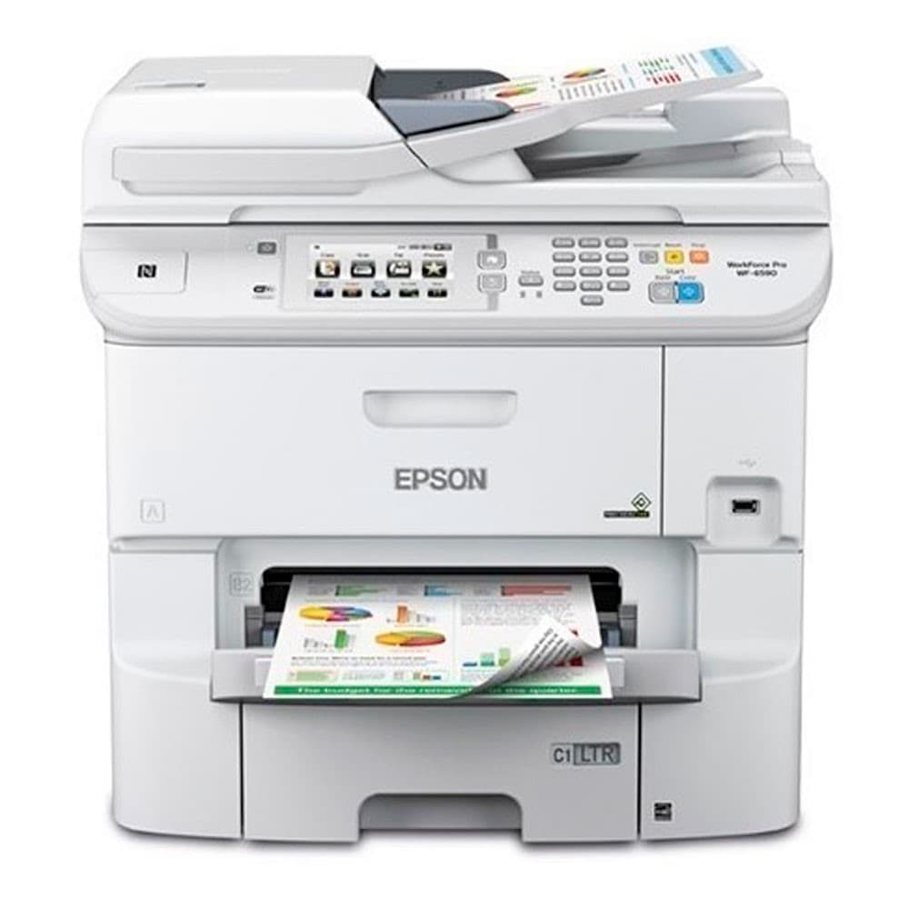 EPSON Impresora EPSON Multifuncional Workforce Pro WF 6590 COLOR Blanco