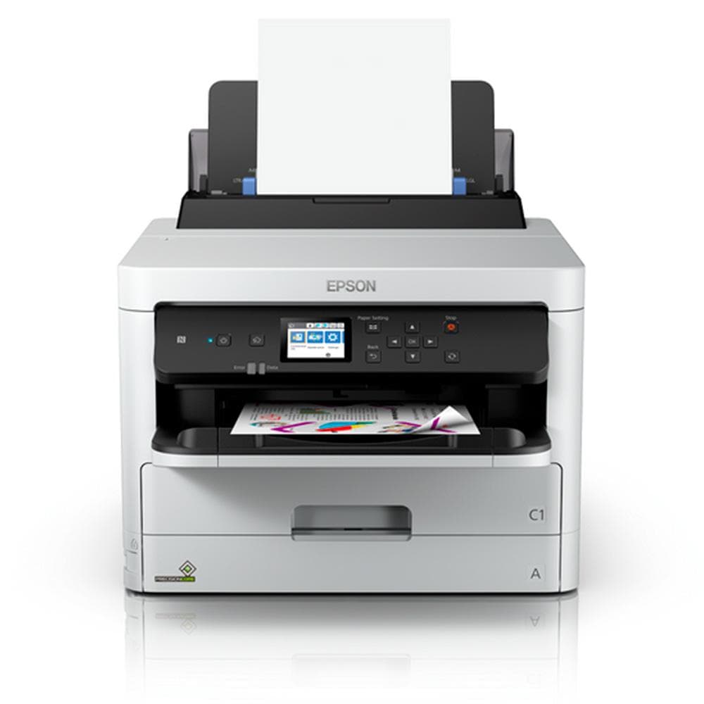 EPSON Impresora Epson WorkForce Pro WF-C5290 Color de Sistema de Bolsas de tinta/Velocidad: 24ppm/ Ciclo de trabajo mensual recomendado: Hasta 4.100 páginas