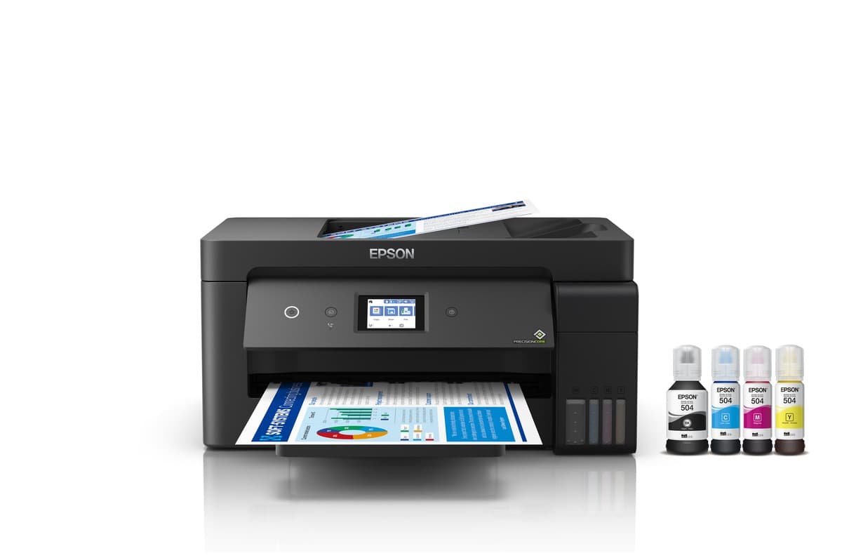 EPSONIMPRESION Impresora Multifuncional EPSON Tabloide Ecotank L14150 COLOR Negro