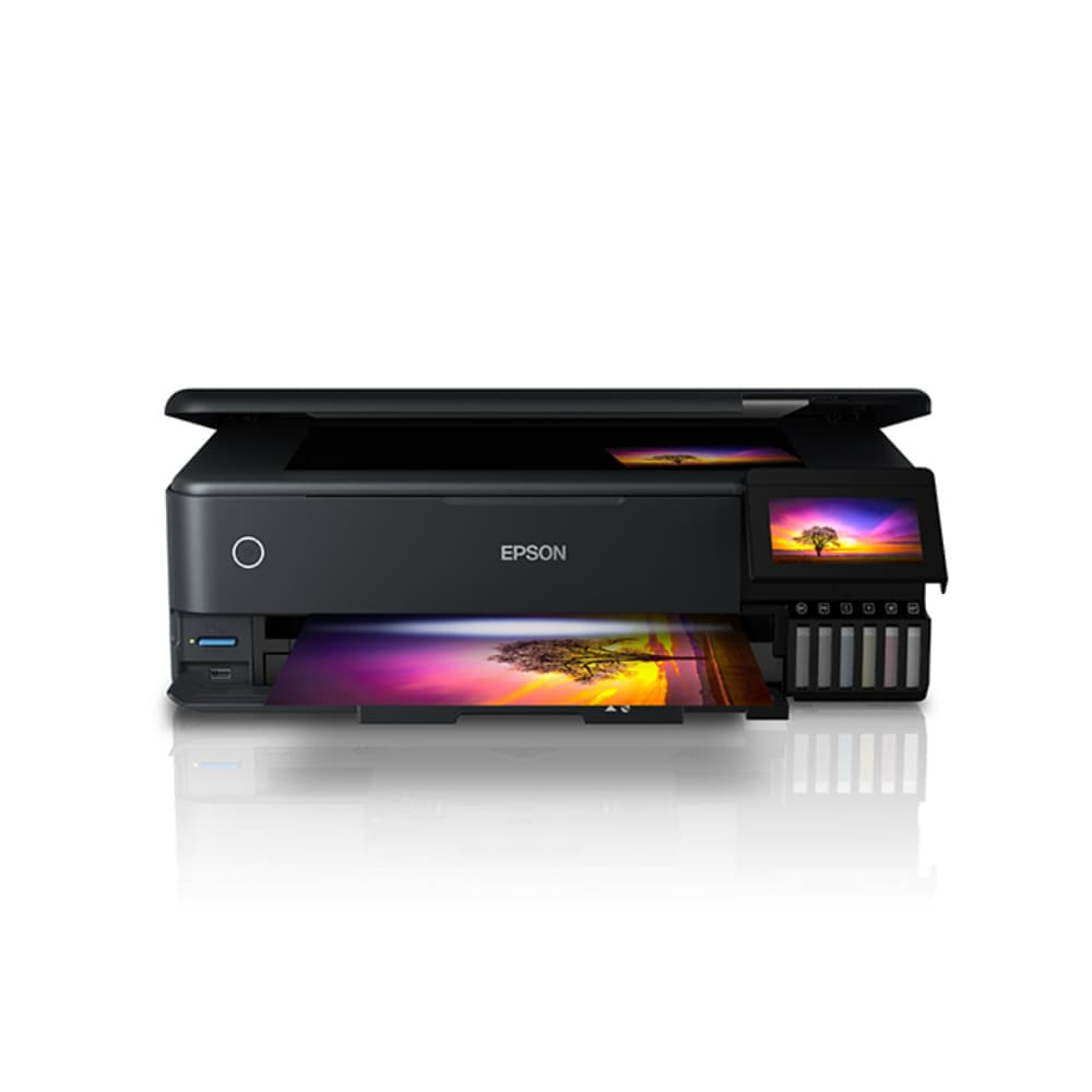 EPSONIMPRESION Impresora Multifuncional EPSON Tabloide Fotográfica Ecotank L8180 COLOR Negro