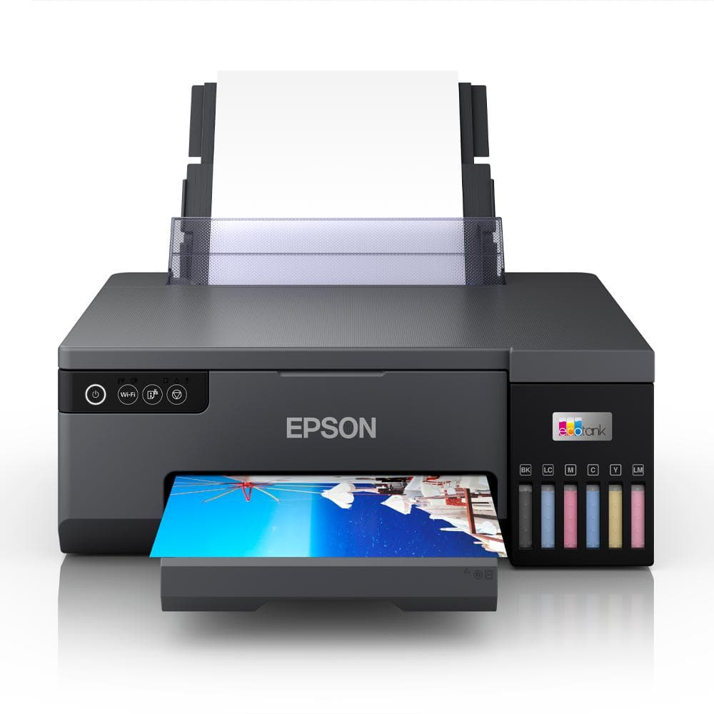 EPSONIMPRESION Impresora Fotográfica Wifi EPSON Ecotank L8050 COLOR Negro