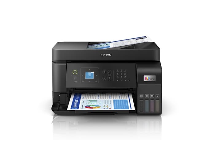 EPSONIMPRESION Impresora Multifuncional EPSON Ecotank L5590 COLOR Negro