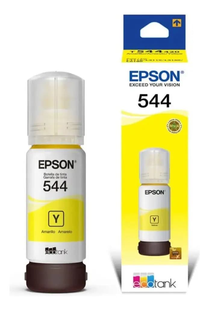 EPSONSUMINISTROS Botella de Tinta EPSON T504420 AL L4150/L4160 COLOR Amarillo