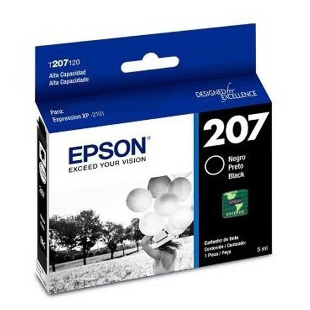 EPSONSUMINISTROS Cartucho Epson T207120 - Black Ink Cartridg - Xpression XP-2101