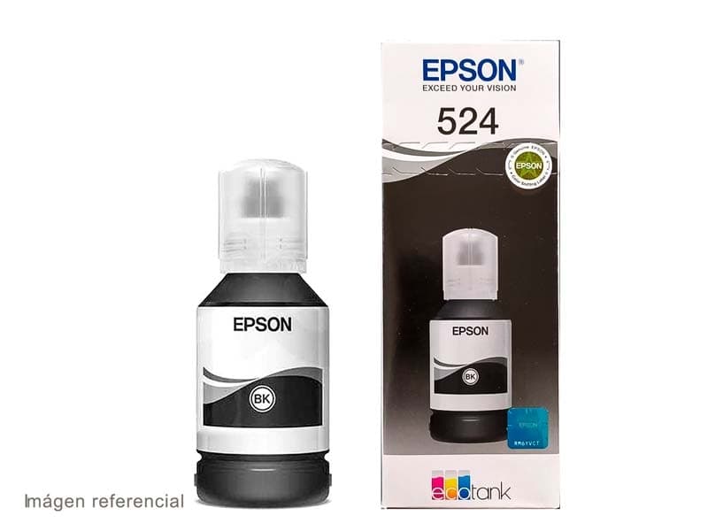 EPSON Botella de Tinta EPSON T524120 AL L15150 Negro Pigmentada