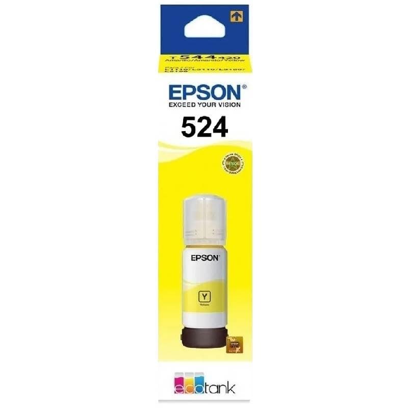 EPSONSUMINISTROS Botella de Tinta EPSON T524420 AL L15150 COLOR Amarillo Pingmentada