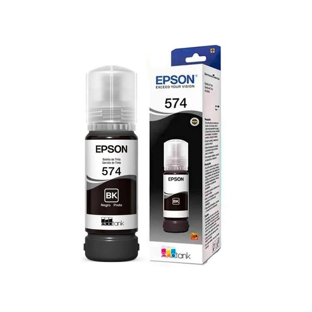 EPSONSUMINISTROS Botella de Tinta EPSON T574120-AL Ecotank L8050 COLOR Negro