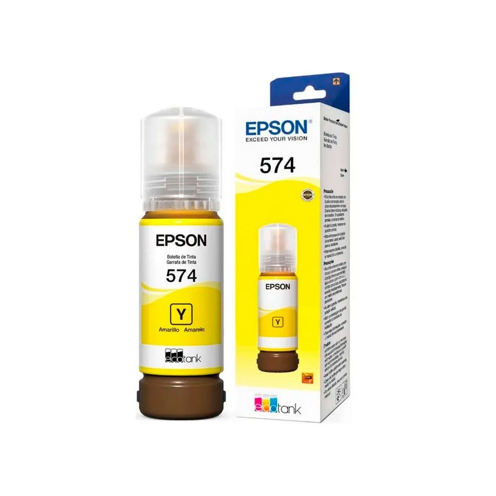 EPSONSUMINISTROS Botella de Tinta EPSON T574420 AL Ecotank L8050 COLOR Amarillo