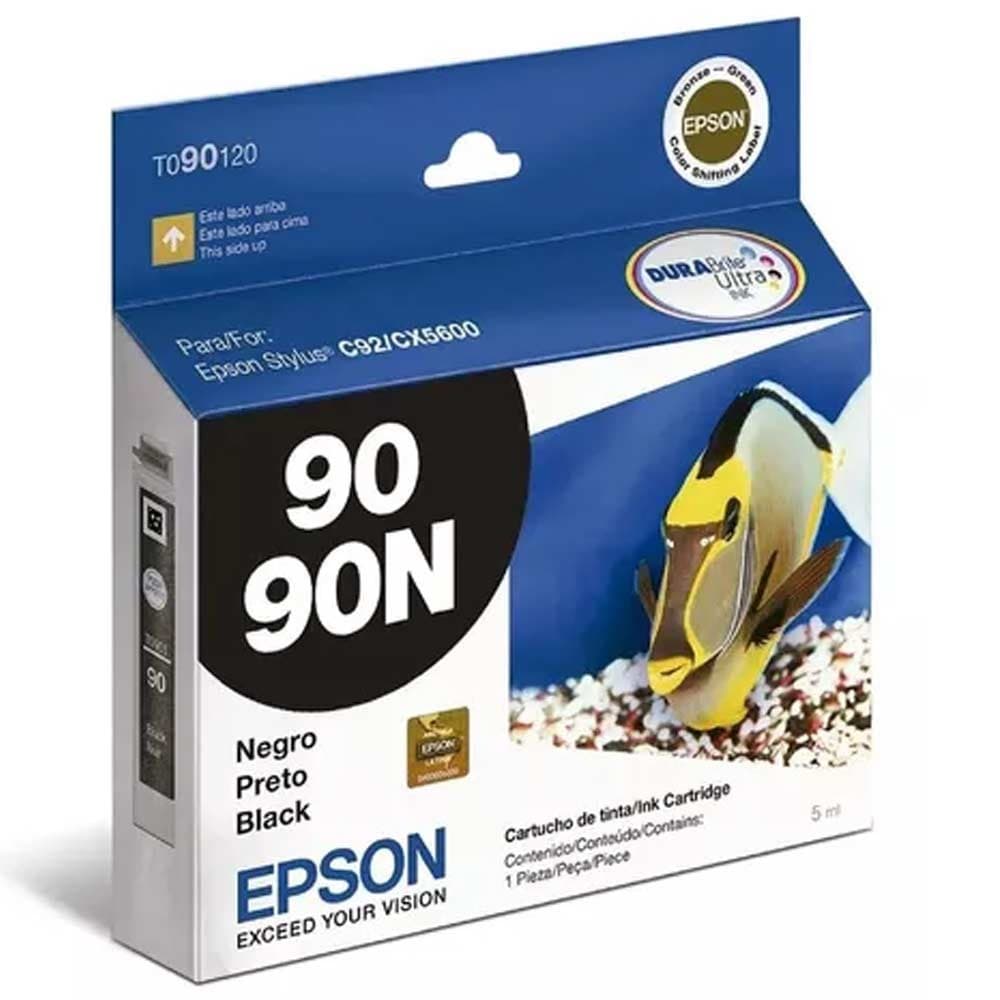 EPSONSUMINISTROS Cartucho Epson T090120 - Black ink StyluC92/CX5600