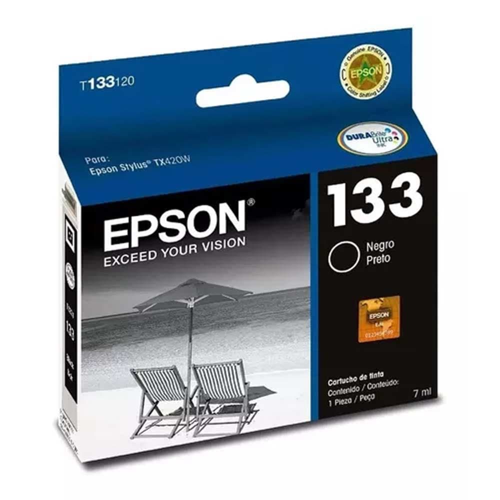 EPSONSUMINISTROS Cartucho Epson T133120-AL Stylus T25 / Tx125 - Black - (180 paginas)