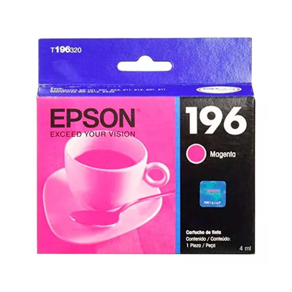 EPSONSUMINISTROS Cartucho Epson T196320 - Magenta Ink XP101/104/201/204/401 WF2512/2532