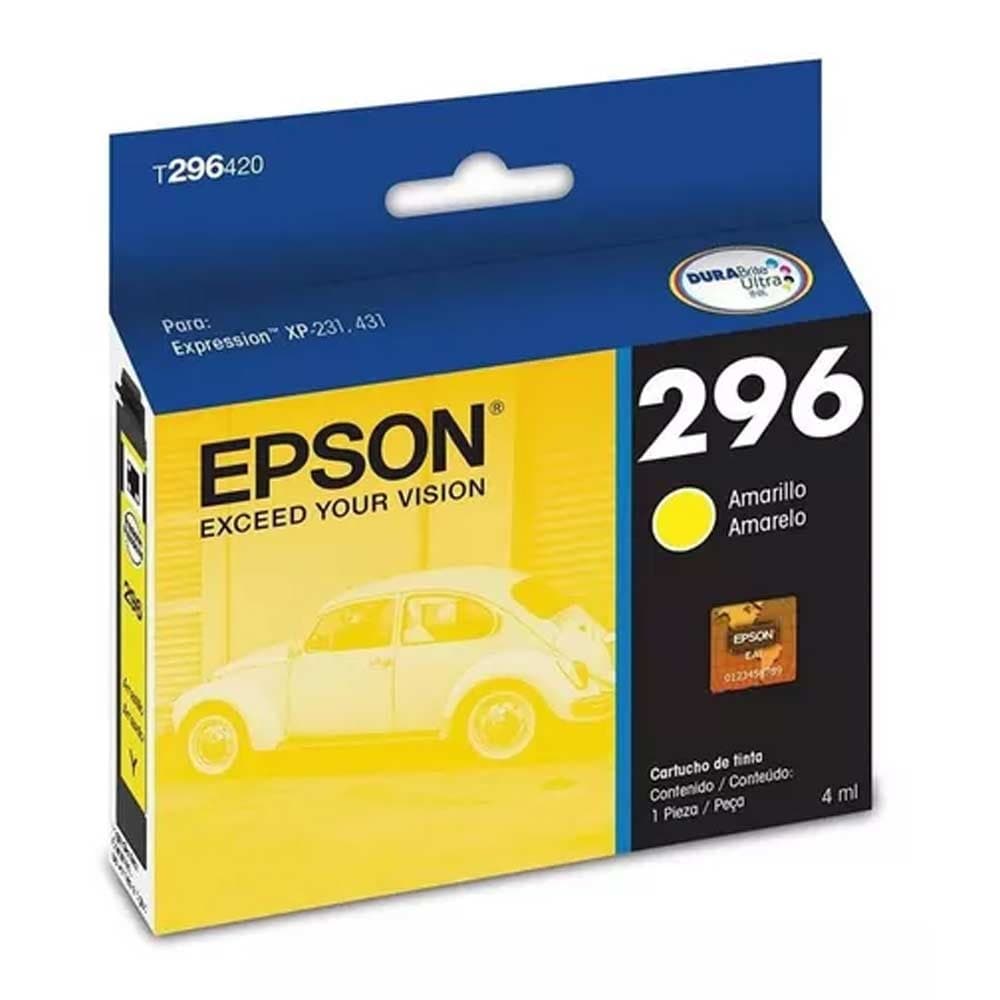 EPSON.COM Cartucho Epson - T296420-AL - Yellow Xpression XP-231/XP-431 ( 130 paginas)