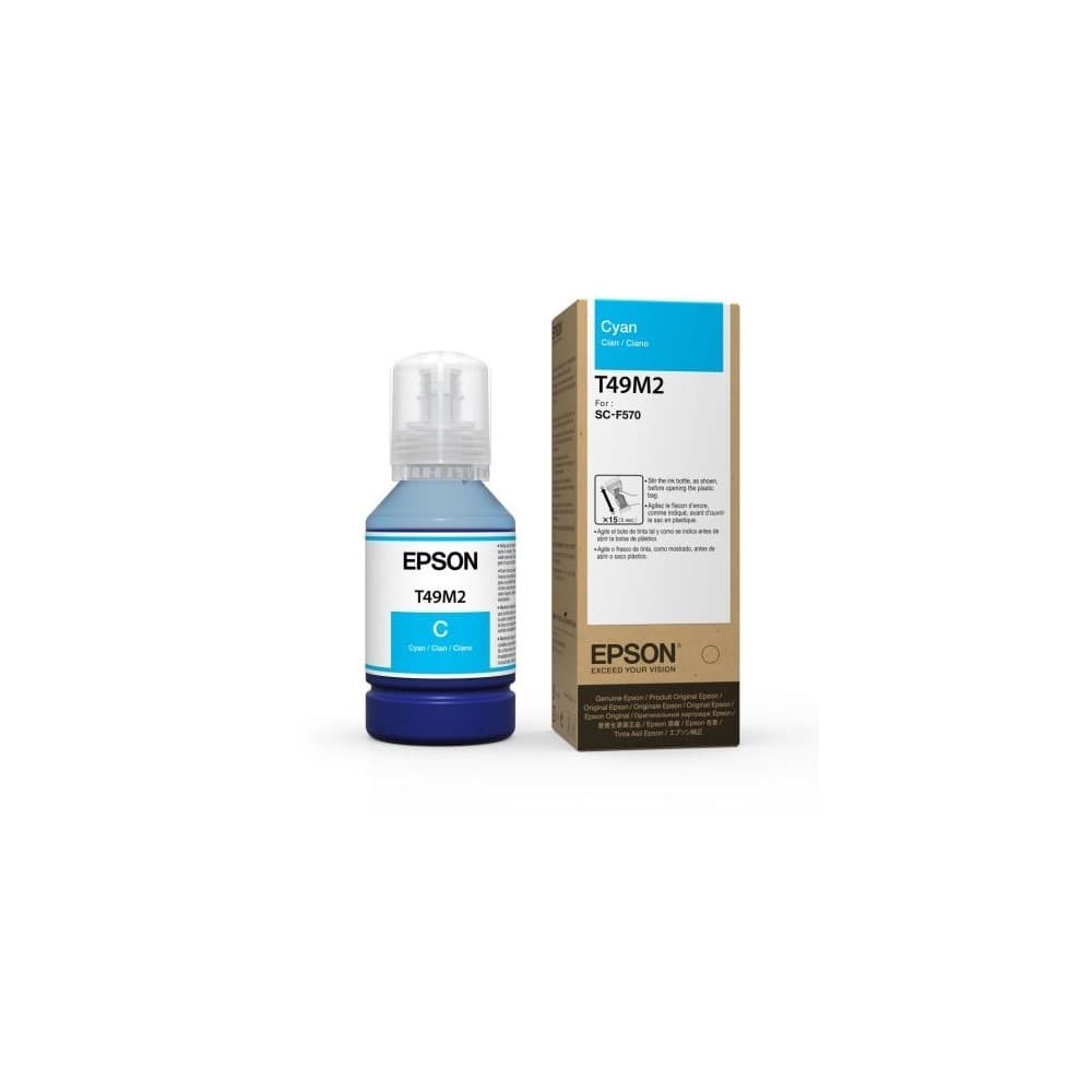 EPSONSUMINISTROS T49M220 - ULTRACHROME DS CYAN INK CART - 140 ML - SURECOLOR F170