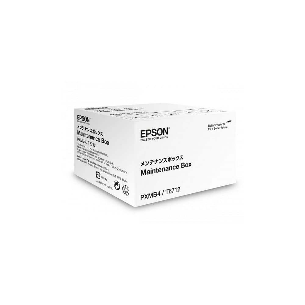 EPSON Caja de Mantenimiento Epson T671200 para WorkForce WF-6090/WF-6590/WF-R8590 (75.000 páginas)