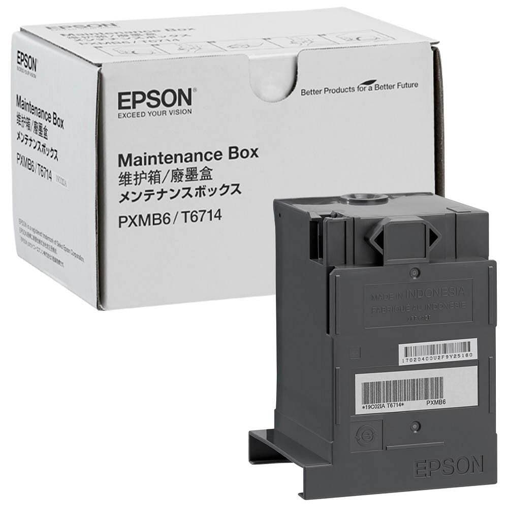 EPSON Caja de mantenimiento Epson T671400 para WorkForce WF-C869R/WF-C878R (90.000 páginas)