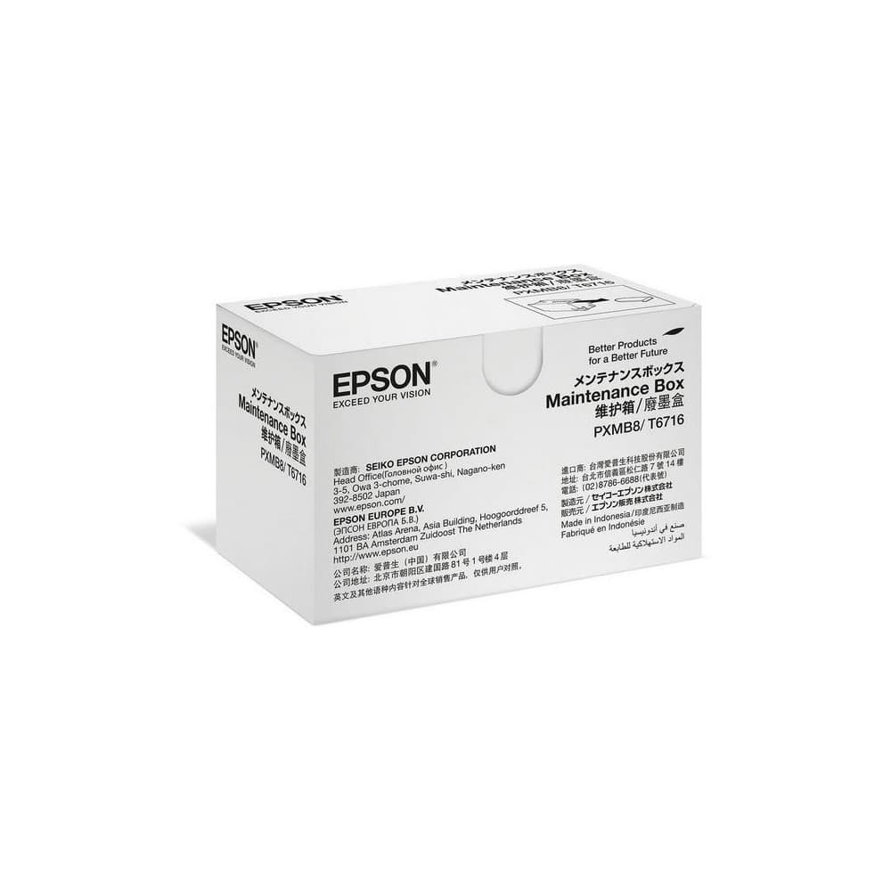 EPSON Caja de mantenimiento Epson T671600 -para WorkForce WF M5799/WF C5290/C5790/ C579R (90.000 páginas)