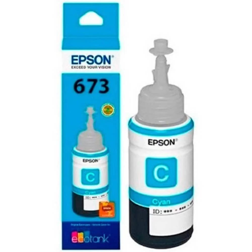 EPSONSUMINISTROS Botella de Tinta EPSON T673220 AL L800/805 COLOR Cyan