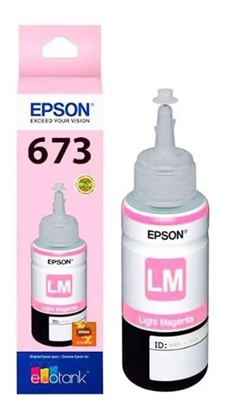 EPSONSUMINISTROS Botella de Tinta EPSON T673620 AL L800/805 COLOR Light Magenta