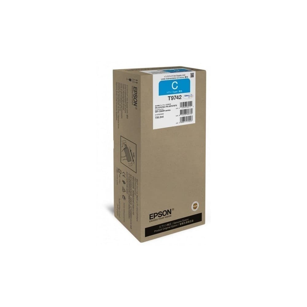 EPSONCORPORATIVO Bolsa Epson - T974220 - WF-C869R Cyan High Capacity Ink Pack (84.000 paginas)