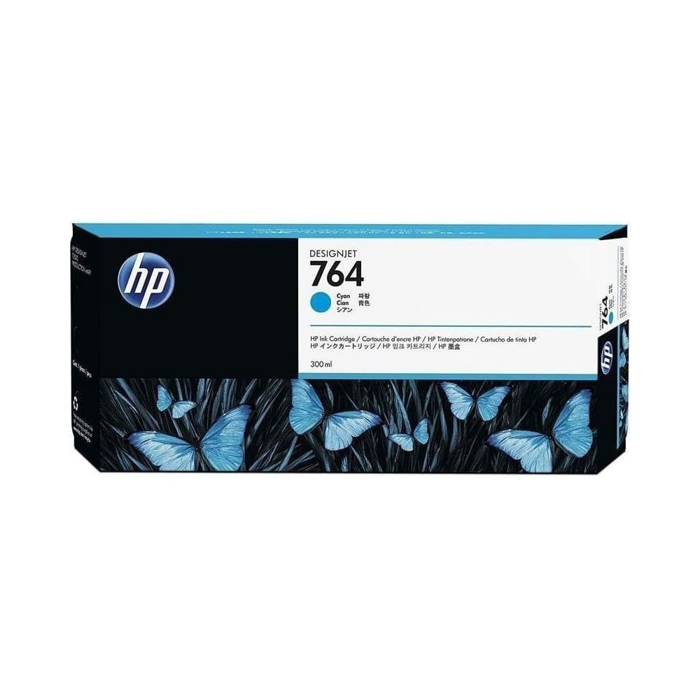 HPIMPGRANFORMATO Cartucho de tinta DesignJet HP 764 de 300 ml magenta