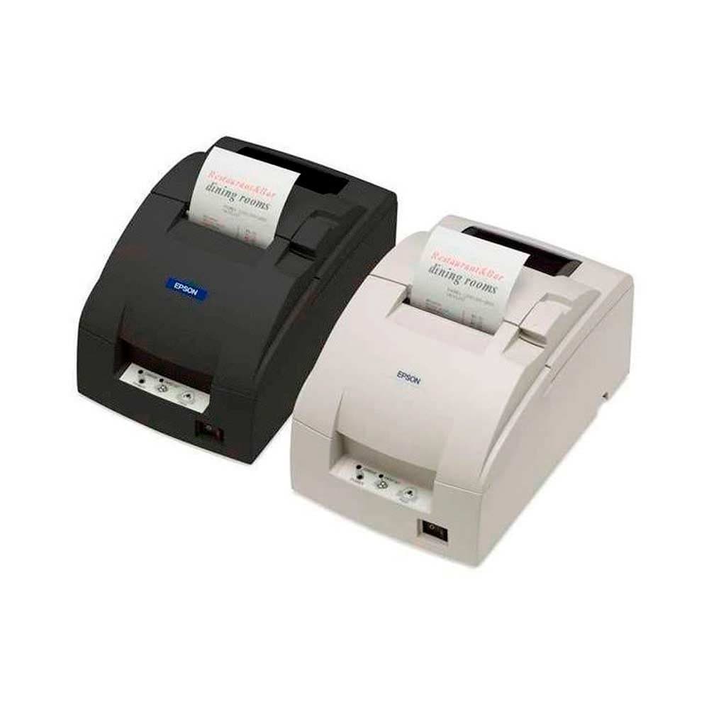 EPSONCORPORATIVO Impresora EPSON Matricial de Recibos. 76mm, Puerto Paralelo, Incluye Fuente. Negra. TM-U220PD-653.